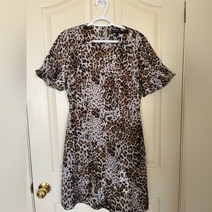 Banana Republic leopard print dress